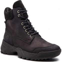 Trapery TAMARIS - 1-25710-31 Black 001. Czarne buty zimowe damskie Tamaris, z nubiku. Za 349,90 zł.