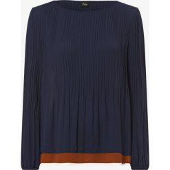 S.Oliver BLACK LABEL - Bluzka damska, niebieski. Niebieskie bluzki damskie s.Oliver BLACK LABEL, s, bez wzorów, bez kołnierzyka, bez rękawów. Za 299,95 zł.