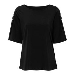 Cellbes Bluzka czarny female czarny 42/44. Czarne bluzki damskie Cellbes, z dżerseju, eleganckie. W wyprzedaży za 45,00 zł.
