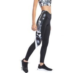 Reebok Meet You There Legginsy Czarny. Czarne spodnie damskie Reebok, l, z elastanu. Za 171,95 zł.