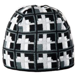 Czapki męskie: Viking Czapka Windstopper czarno-biała (2151316UNI)