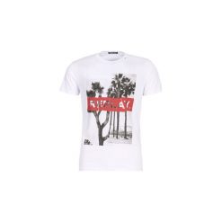 T-shirty z krótkim rękawem Replay TOOTY. Białe t-shirty męskie marki Replay, s, bez wzorów, bez kołnierzyka, krótkie. Za 169,00 zł.