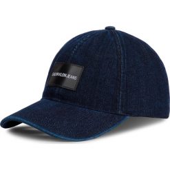Czapka z daszkiem CALVIN KLEIN JEANS - Denim Cap W K60K605291 910. Niebieskie czapki damskie Calvin Klein Jeans, bez wzorów, z bawełny. Za 179,00 zł.