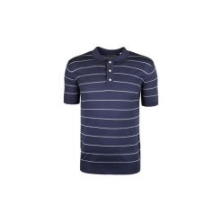 Koszulki polo z krótkim rękawem Gant 81351 / G. Cotton Silk Pintstripe Polo. Niebieskie koszulki męskie GANT, m, bez wzorów, z krótkim rękawem. Za 199,00 zł.