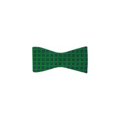 Zielona mucha wiązana w granatowe kwiaty W90. Zielone muszki męskie Modini Moda Męska, na co dzień, w kwiaty, z tkaniny, eleganckie. Za 67,50 zł.