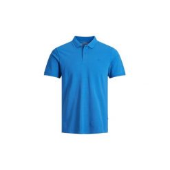 Koszulki polo z krótkim rękawem Jack Jones 12136516 BASIC POLO. Niebieskie koszulki męskie Jack & Jones, s, bez wzorów, polo, z krótkim rękawem, krótkie. Za 52,32 zł.