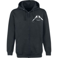 Bluzy męskie: Metallica Master Of Puppets Faded Bluza z kapturem rozpinana czarny