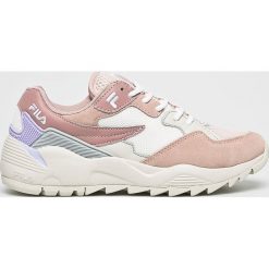 Fila - Buty Vault CMR Jogger CB Low. Różowe buty sportowe damskie Fila, bez wzorów, ze skóry, sportowe. W wyprzedaży za 329,90 zł.