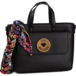 Torebka LOVE MOSCHINO - JC4048PP1ALG0000 Nero. Czarne torebki klasyczne damskie Love Moschino, bez wzorów, ze skóry ekologicznej, klasyczne, bez dodatków. W wyprzedaży za 659,00 zł.