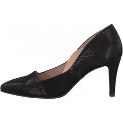 Tamaris Czółenka Damskie Elouise 37 Czarny. Czarne buty ślubne damskie Tamaris. W wyprzedaży za 169,00 zł.