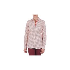 Koszule Tommy Hilfiger CARYN. Szare koszule damskie TOMMY HILFIGER, bez wzorów, bez kołnierzyka, bez rękawów. Za 233,40 zł.