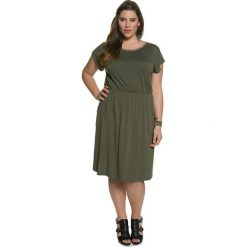 Sukienki hiszpanki: Sukienka w kolorze khaki