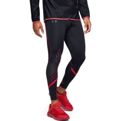 Under Armour Qualifier Legginsy Czarny. Czarne spodnie męskie Under Armour, xl, bez wzorów, z elastanu. Za 378,95 zł.