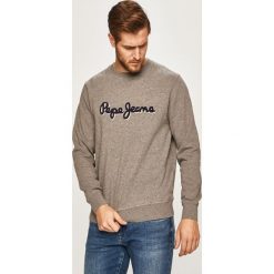 Pepe Jeans - Bluza Lamont. Czerwone bluzy męskie Pepe Jeans, xxl, z aplikacjami, z bawełny, z okrągłym kołnierzem, bez rękawów, bez kaptura. W wyprzedaży za 219,90 zł.