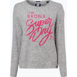 Swetry damskie: Superdry - Sweter damski, szary