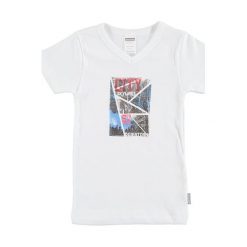 T-shirty chłopięce z nadrukiem: Koszulka w kolorze białym