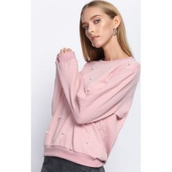Różowa Bluza One Pearl. Czerwone bluzy sportowe damskie Born2be, na jesień, l. Za 44,99 zł.