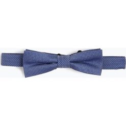 Finshley & Harding London - Muszka męska z jedwabiu, niebieski. Niebieskie muszki męskie Finshley & Harding London, na co dzień, bez wzorów, z jedwabiu, eleganckie. Za 99,95 zł.