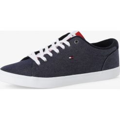 Tommy Hilfiger - Tenisówki męskie, niebieski. Niebieskie trampki męskie TOMMY HILFIGER, bez wzorów, z gumy, klasyczne, bez zapięcia. Za 329,95 zł.
