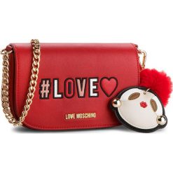 Torebka LOVE MOSCHINO - JC4074PP16LK0500 Roso. Czerwone listonoszki damskie marki Love Moschino, ze skóry ekologicznej. Za 719,00 zł.
