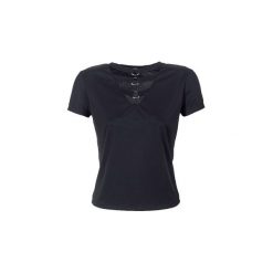 Bluzki Guess YSMOCOUF. Niebieskie bluzki na imprezę marki Guess, z materiału. Za 159,20 zł.
