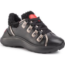 Sneakersy LOVE MOSCHINO - JA15646G08JDX000 Nero. Czarne półbuty damskie Love Moschino, ze skóry ekologicznej. W wyprzedaży za 519,00 zł.