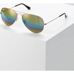 Okulary przeciwsłoneczne damskie: RayBan AVIATOR Okulary przeciwsłoneczne bronze/copper light grey rainbow