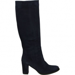 Kozaki - 7161 CAM OCEA. Czarne buty zimowe damskie Venezia, ze skóry. Za 249,00 zł.