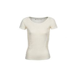 T-shirty z krótkim rękawem Naf Naf ONARA MC. Białe t-shirty damskie NAF NAF, m, bez wzorów, bez kołnierzyka. Za 83,40 zł.