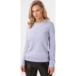Philipp Plein Sport Tiger Bluza Fioletowy. Fioletowe swetry damskie Philipp Plein Sport, l, z nadrukiem, z bawełny, bez rękawów, bez kaptura. Za 1400,95 zł.