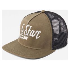 G-Star Raw - Czapka. Szare czapki męskie G-Star RAW, bez wzorów, retro. W wyprzedaży za 99,90 zł.