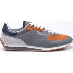 Pepe Jeans - Buty. Szare halówki męskie Pepe Jeans, z gumy, na sznurówki. W wyprzedaży za 219,90 zł.