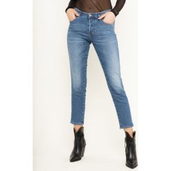 Jeansy Skinny Fit Diesel Babhila 00S7LY 084PR. Niebieskie jeansy damskie Diesel, s, bez wzorów, z elastanu. Za 679,00 zł.