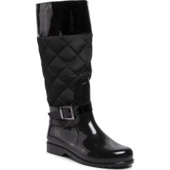 Kalosze MUFLON - 53-684 Black. Czarne kalosze damskie Muflon, bez wzorów, ze skóry ekologicznej. Za 169,99 zł.
