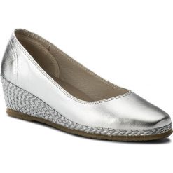 Espadryle damskie na koturnie: Espadryle SPIFFY - E-81478-20 Plata 005