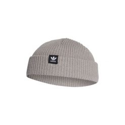 Czapki adidas Czapka Beanie Trefoil Fisherman. Czarne czapki zimowe damskie marki Adidas, z materiału. Za 89,95 zł.