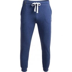 Spodnie dresowe męskie SPMD600 - denim melanż - Outhorn. Niebieskie spodnie dresowe męskie Outhorn, na lato, melanż, z denimu. W wyprzedaży za 49,99 zł.