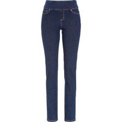 Cellbes Elastyczne jegginsy z szeroką gumą w pasie ciemnoniebieski denim female niebieski 56S. Niebieskie jeansy damskie Cellbes, s. Za 179,00 zł.