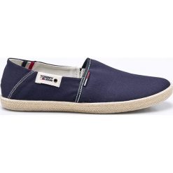 Tommy Jeans - Tenisówki. Niebieskie tenisówki męskie marki Tommy Jeans, z jeansu. W wyprzedaży za 139,90 zł.