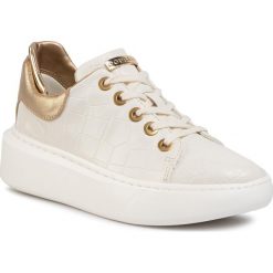 Sneakersy GUESS - Braylin FL5BRA PEL12 WHITE. Białe półbuty damskie Guess, ze skóry ekologicznej. Za 549,00 zł.