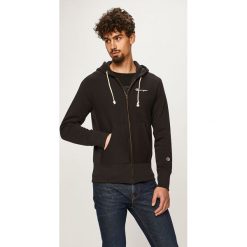 Champion - Bluza. Czarne bluzy męskie Champion, s, bez wzorów, z bawełny, z kapturem, bez rękawów, z kapturem. W wyprzedaży za 269,90 zł.