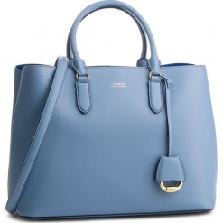 Torebka LAUREN RALPH LAUREN - Dryden 431697680012 Blue Mist. Niebieskie torebki klasyczne damskie Lauren Ralph Lauren, ze skóry. Za 1519,00 zł.