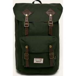 Doughnut - Plecak American Vintage Cordura. Zielone plecaki męskie Doughnut, w paski, ze skóry, vintage. Za 399,90 zł.