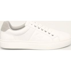 S. Oliver - Buty skórzane. Białe sneakersy męskie S.Oliver, na sznurówki. Za 239,90 zł.