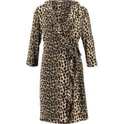 Sukienki hiszpanki: Saint Tropez LEOPARD RUFFLE Sukienka letnia black