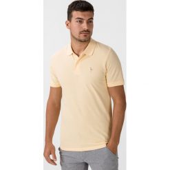 Jack & Jones Cobana Polo Koszulka Żółty. Żółte koszulki polo męskie Jack & Jones, s, z haftami, z bawełny, bez rękawów. Za 87,95 zł.