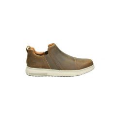 Kozaki i kalosze Skechers 65789-CDB. Brązowe buty zimowe męskie Skechers. Za 351,56 zł.