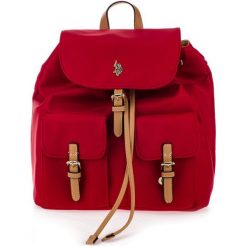 U.S. POLO ASSN. plecak damski New Houston czerwony. Czerwone plecaki damskie U.S. Polo Assn., bez wzorów. Za 419,00 zł.