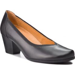 Półbuty CAPRICE - 9-22304-21 Black Nappa 022. Czarne creepersy damskie Caprice, z materiału, na obcasie. Za 249,90 zł.