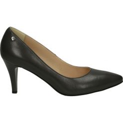 Czółenka - 23029 C G J18. Szare czółenka damskie marki Venezia, ze skóry. Za 219,00 zł.